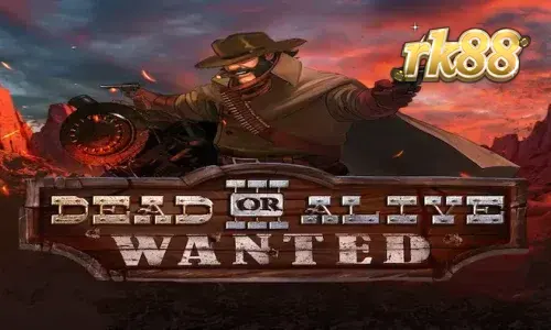 Tampilan visual slot Dead or Alive 3 Wanted dengan tema Wild West yang kelam